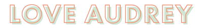 Love Audrey Logo